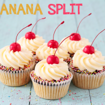 Cupcakes de Banana