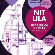 Nit Lila del Comerç a Gràcia